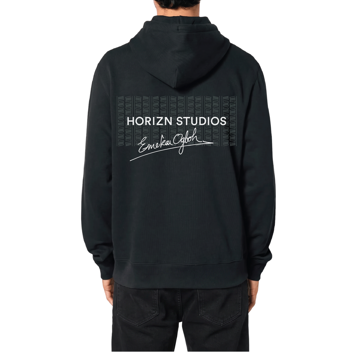 Emeka Edition Hoodie / All Black / Organic Cotton / Size M