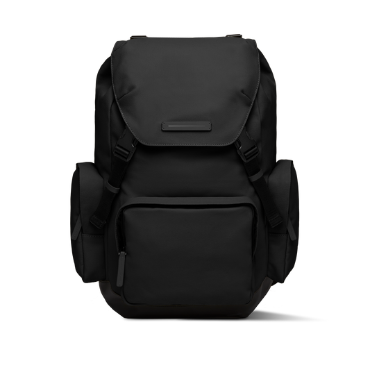 SoFo Backpack Travel / Black / Waxed Canvas