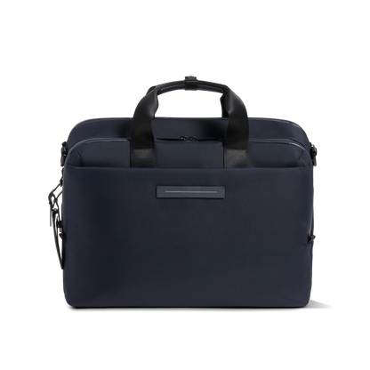Midtown Series Briefcase Blau Vorderseite - Horizn Studios