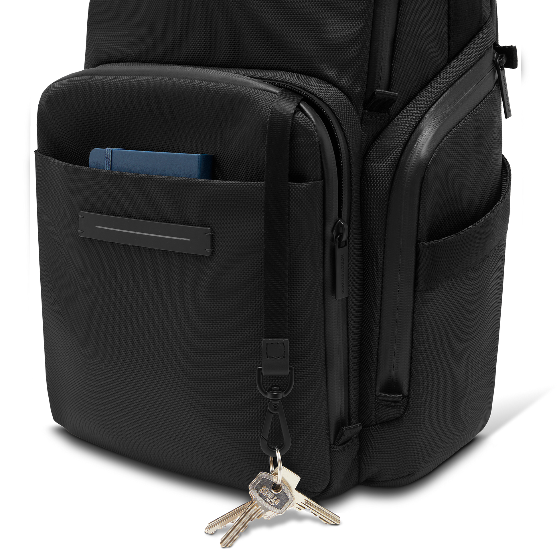 Midtown Rucksack Detail - Wasserabweisend Vegan Ergonomisch - Horizn Studios