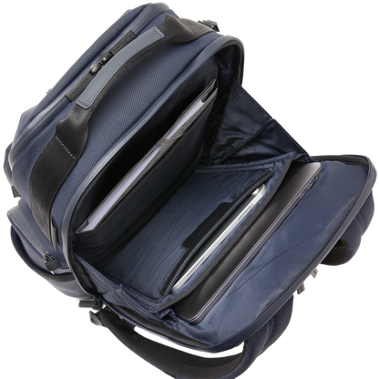 Midtown Rucksack Blau Laptop Fach - Wasserabweisend Vegan Ergonomisch - Horizn Studios