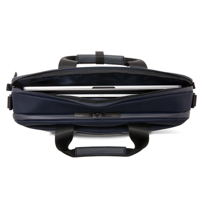 Midtown Briefcase Blau Laptop Fach - Horizn Studios