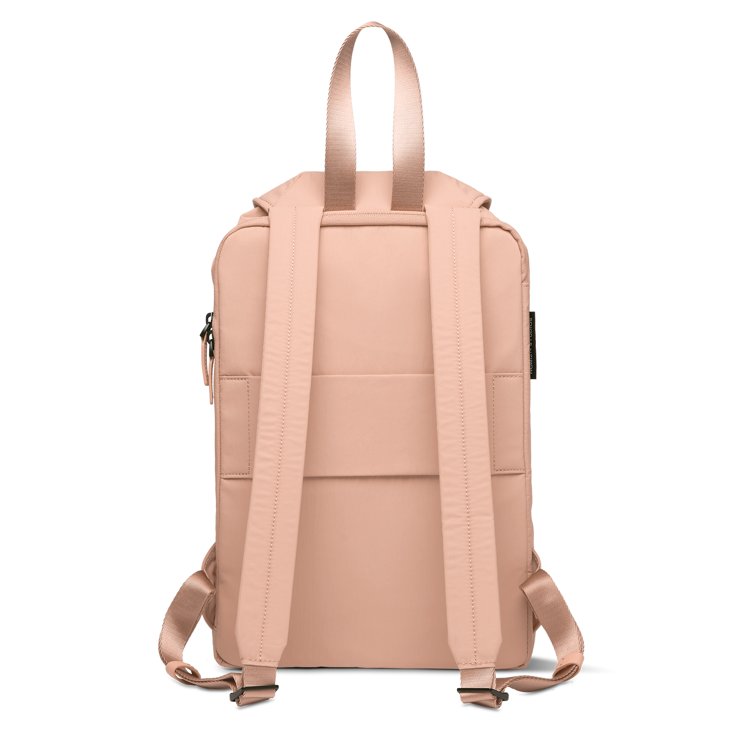 Chiado Rucksack Beige Rosa Rückseite - Wasserabweisend Vegan Ergonomisch - Horizn Studios