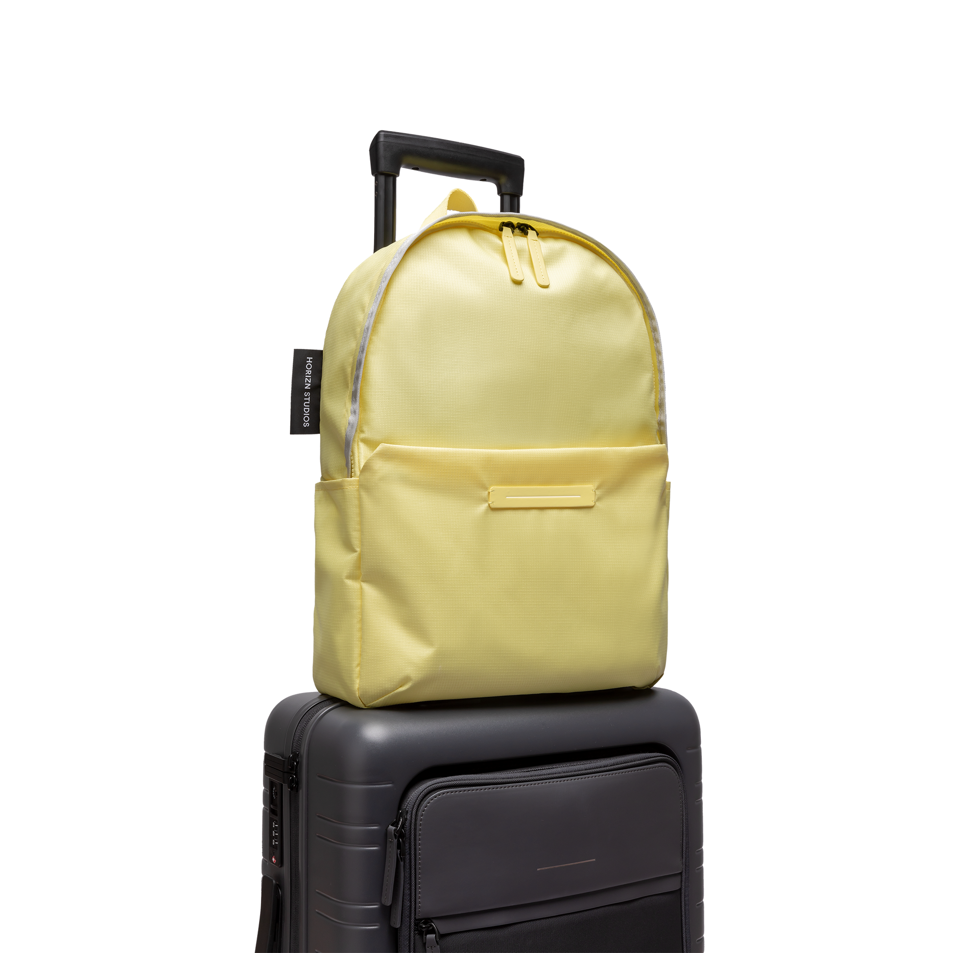 Daypack Medium Glossy Lemon Trolley - Horizn Studios