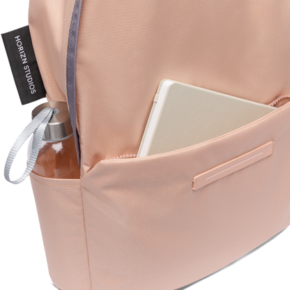 Daypack Medium Beige Rosa Open Pocket - Horizn Studios
