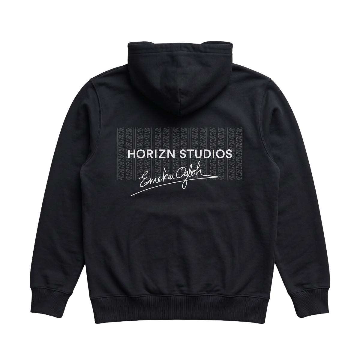 Emeka Edition Hoodie / All Black / Organic Cotton / Size M
