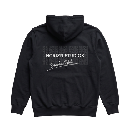 Emeka Edition Hoodie / All Black / Organic Cotton / Size M