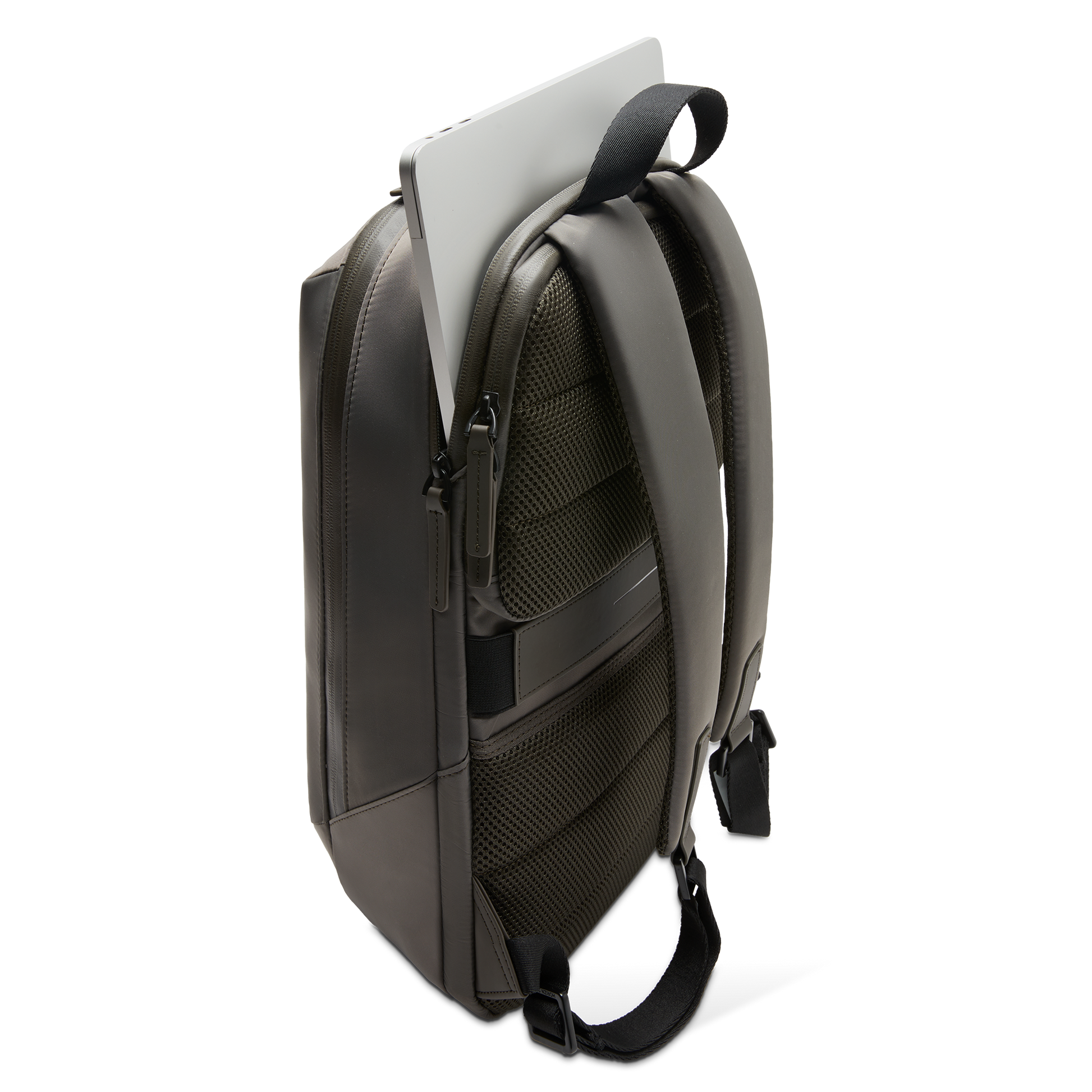 Gion Rucksack Grün Laptop Fach - Wasserabweisend Vegan Ergonomisch - Horizn Studios