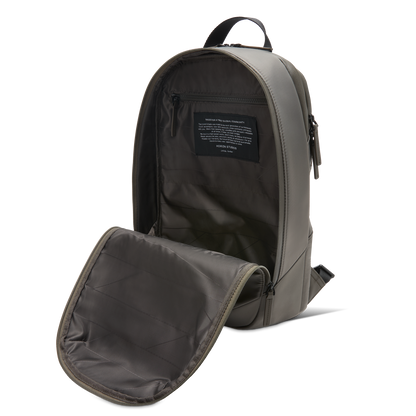 Gion Rucksack Grün Hauptfach Open Faa - Wasserabweisend Vegan Ergonomisch - Horizn Studios