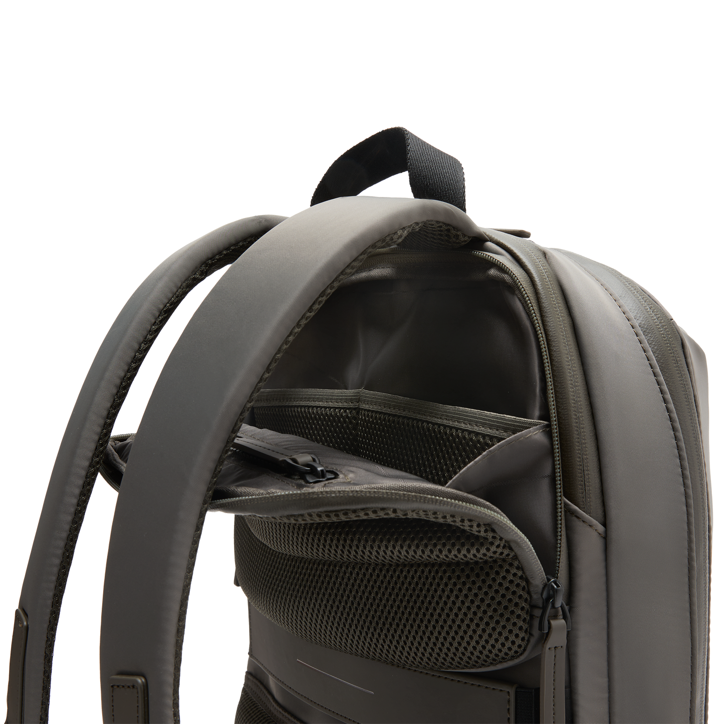 Gion Rucksack Grün Smart Pockets - Wasserabweisend Vegan Ergonomisch - Horizn Studios