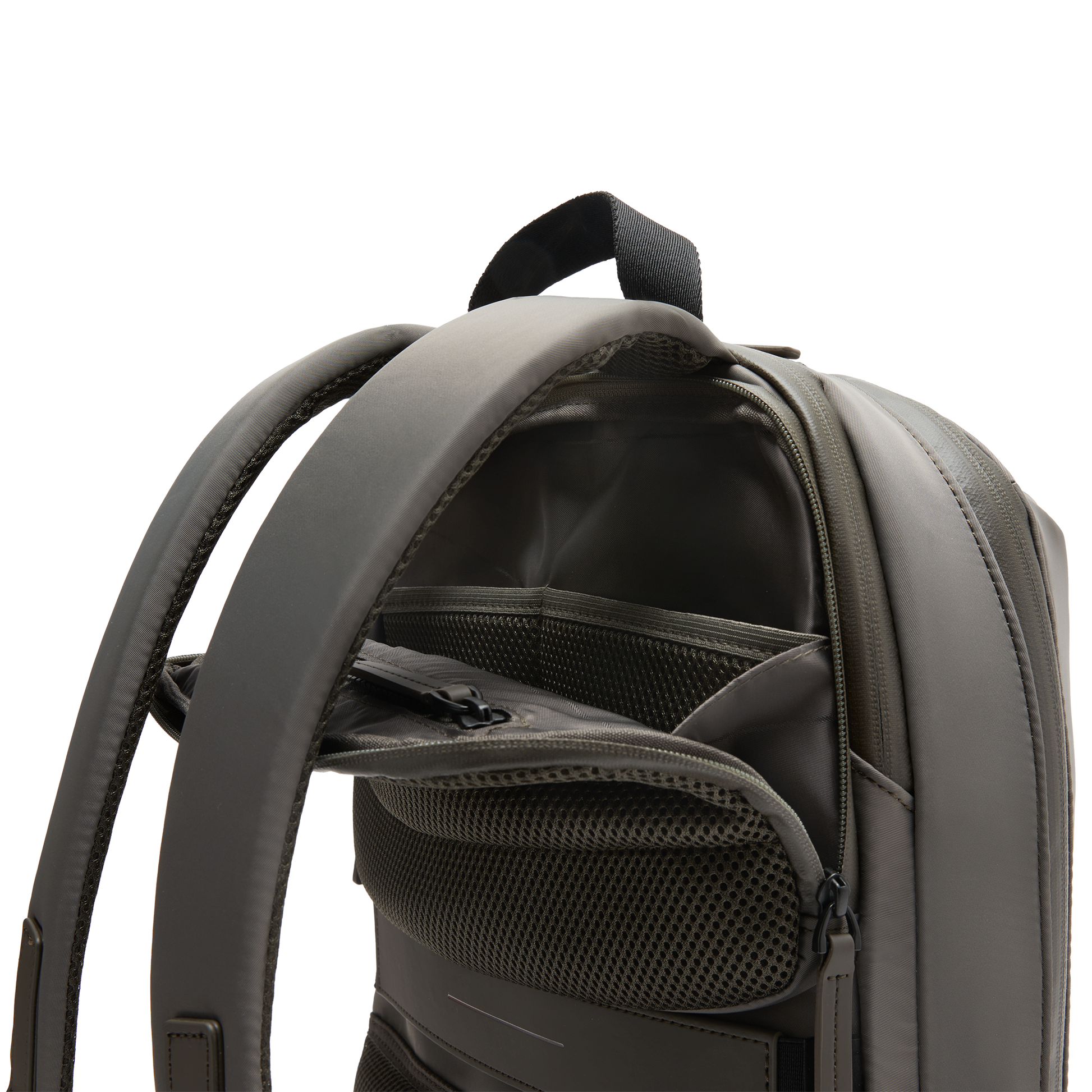 Gion Rucksack Grün Smart Pockets - Wasserabweisend Vegan Ergonomisch - Horizn Studios