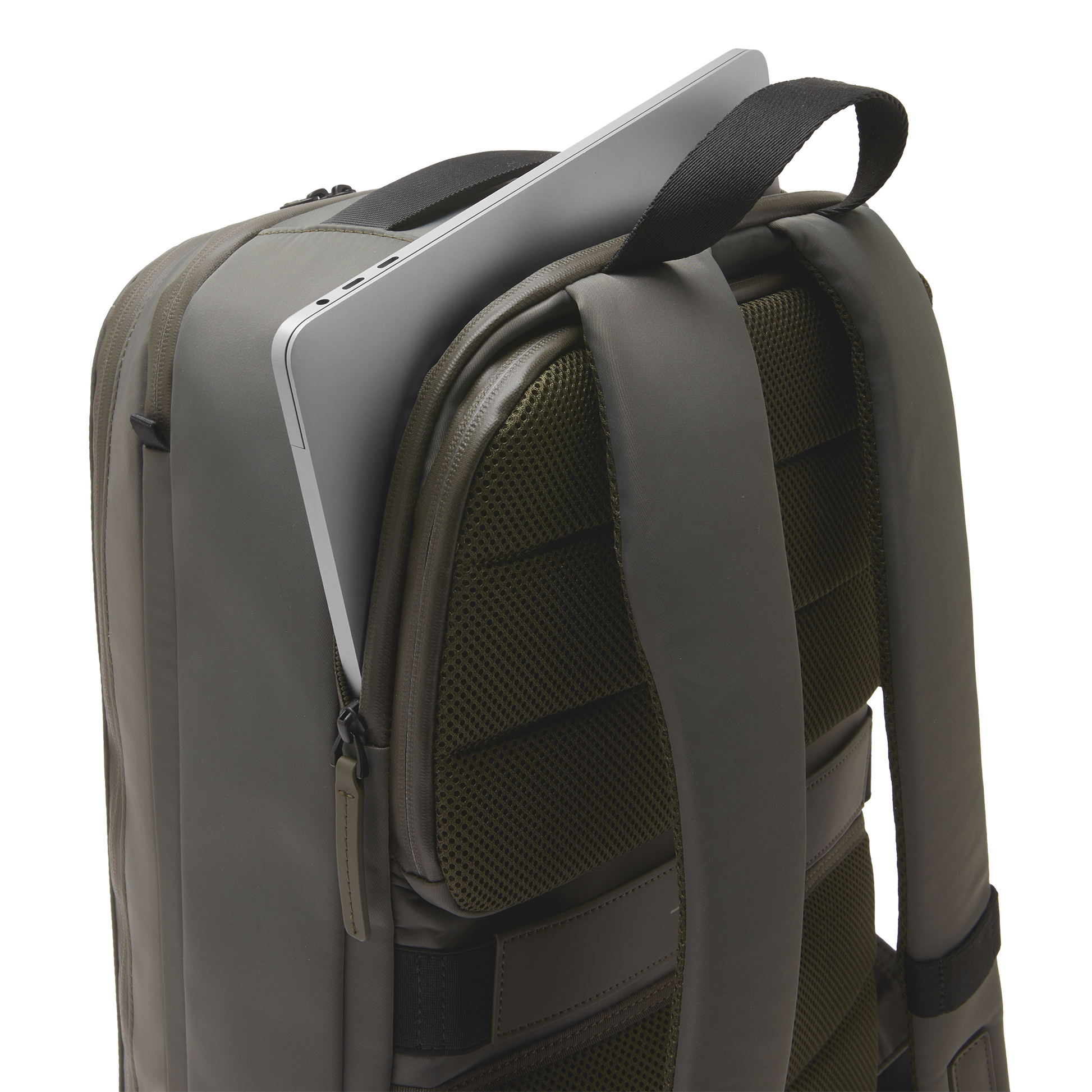 Gion Rucksack Travel Grün Laptop Fach - Wasserabweisend Vegan Ergonomisch - Horizn Studios