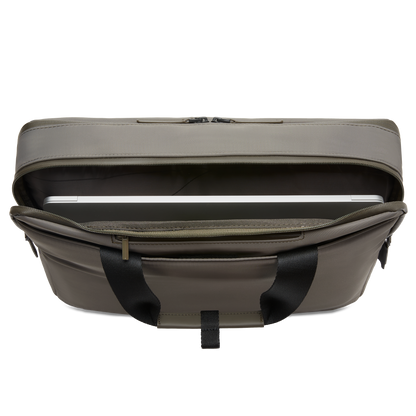 Gion Briefcase Grün Laptop Fach - Horizn Studios