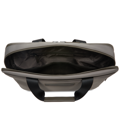 Gion Briefcase Grün Hauptfach - Horizn Studios