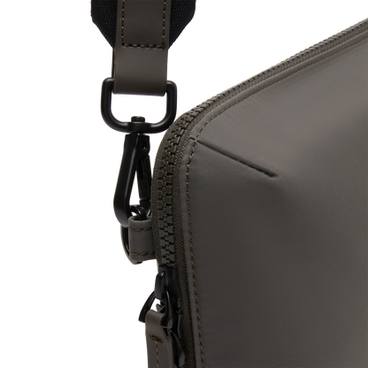 Gion Umhängetasche Shoulderbag Grün Detail - Wasserabweisend Funktional Stilvoll - Horizn Studios