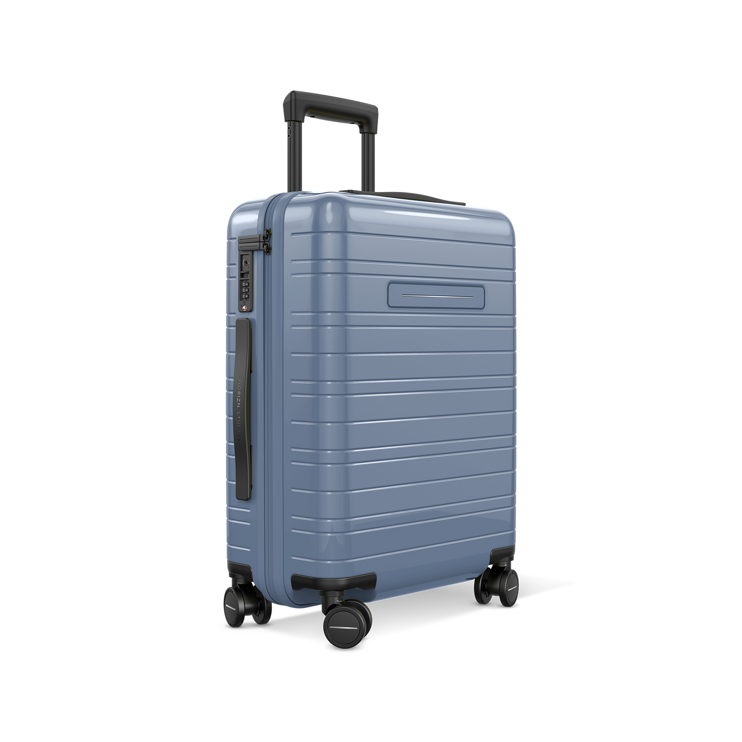 Koffer Essential Glossy Blau Vega - Hartschale Polycarbonat Leicht Robust - Horizn Studios