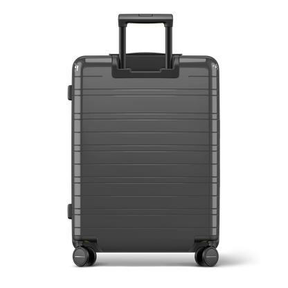 Koffer Essential Glossy Graphite Rückseite - Hartschale Polycarbonat Leicht Robust - Horizn Studios