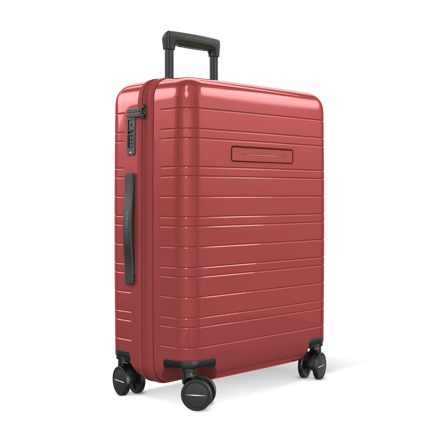 Koffer Essential Glossy True Red - Hartschale Polycarbonat Leicht Robust - Horizn Studios