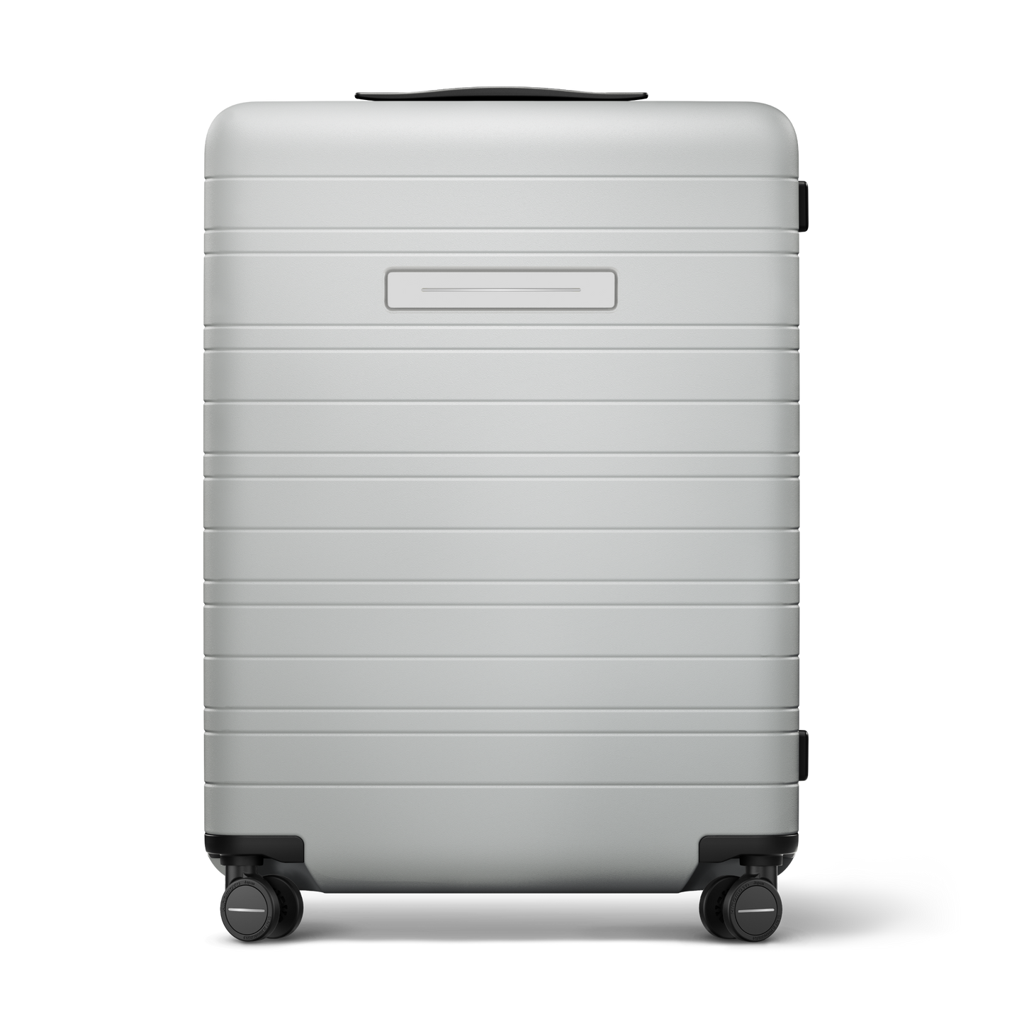 Koffer Essential Light Quartz Grau Vorderseite - Hartschale Polycarbonat Leicht Robust - Horizn Studios