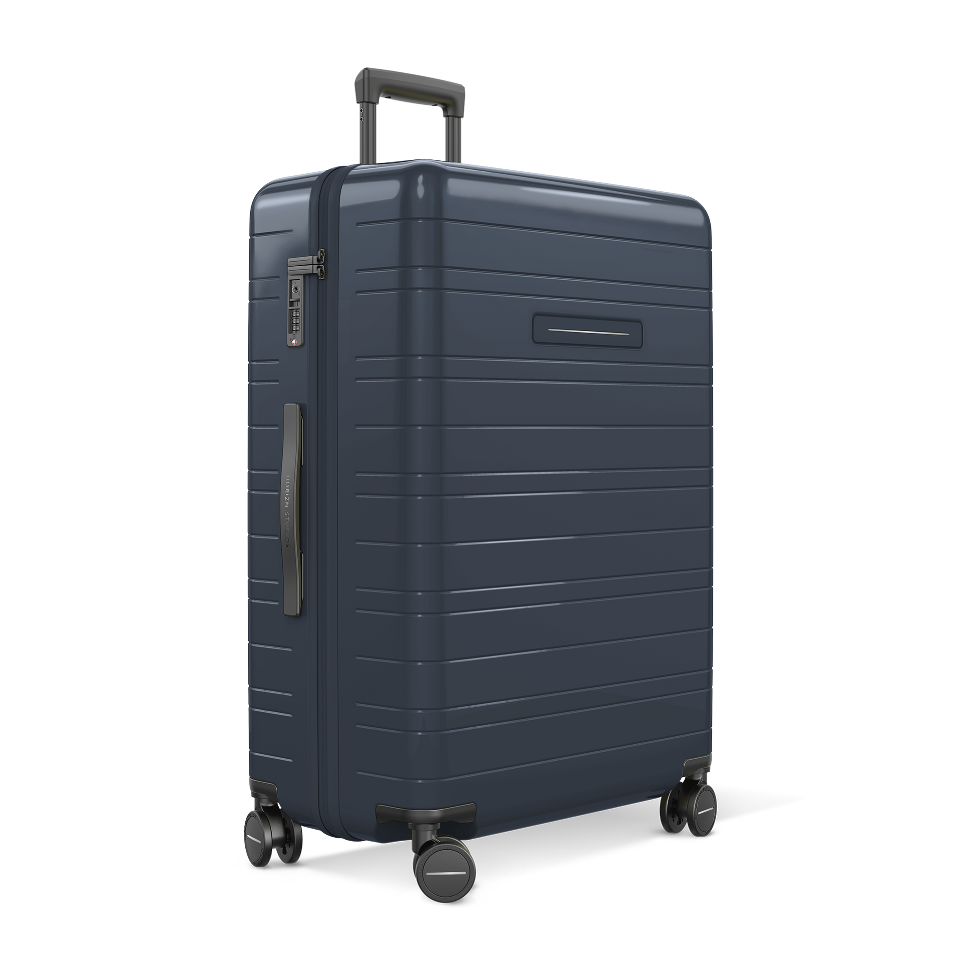 Koffer Essential Glossy Blau - Hartschale Polycarbonat Leicht Robust - Horizn Studios