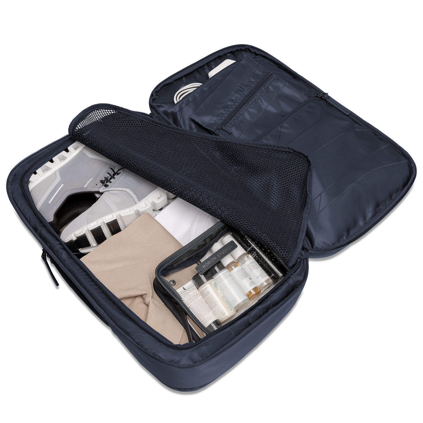 Gion Backpack Travel / Night Blue / Recycled Nylon