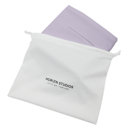 Koffer Cover Koffer Grau Lavender Folded - Hartschale Polycarbonat Leicht Robust - Horizn Studios