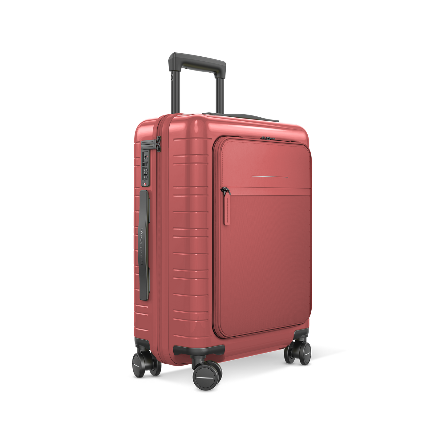 Koffer Essential Glossy True Red Bde - Hartschale Polycarbonat Leicht Robust - Horizn Studios