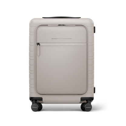 Koffer Essential Beige Vorderseite - Hartschale Polycarbonat Leicht Robust - Horizn Studios