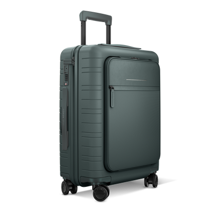 M5 / Pine Green / Premium Multi Shell / Cabin Size with Front Pocket / Pro