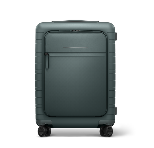 M5 / Pine Green / Premium Multi Shell / Cabin Size with Front Pocket / Pro