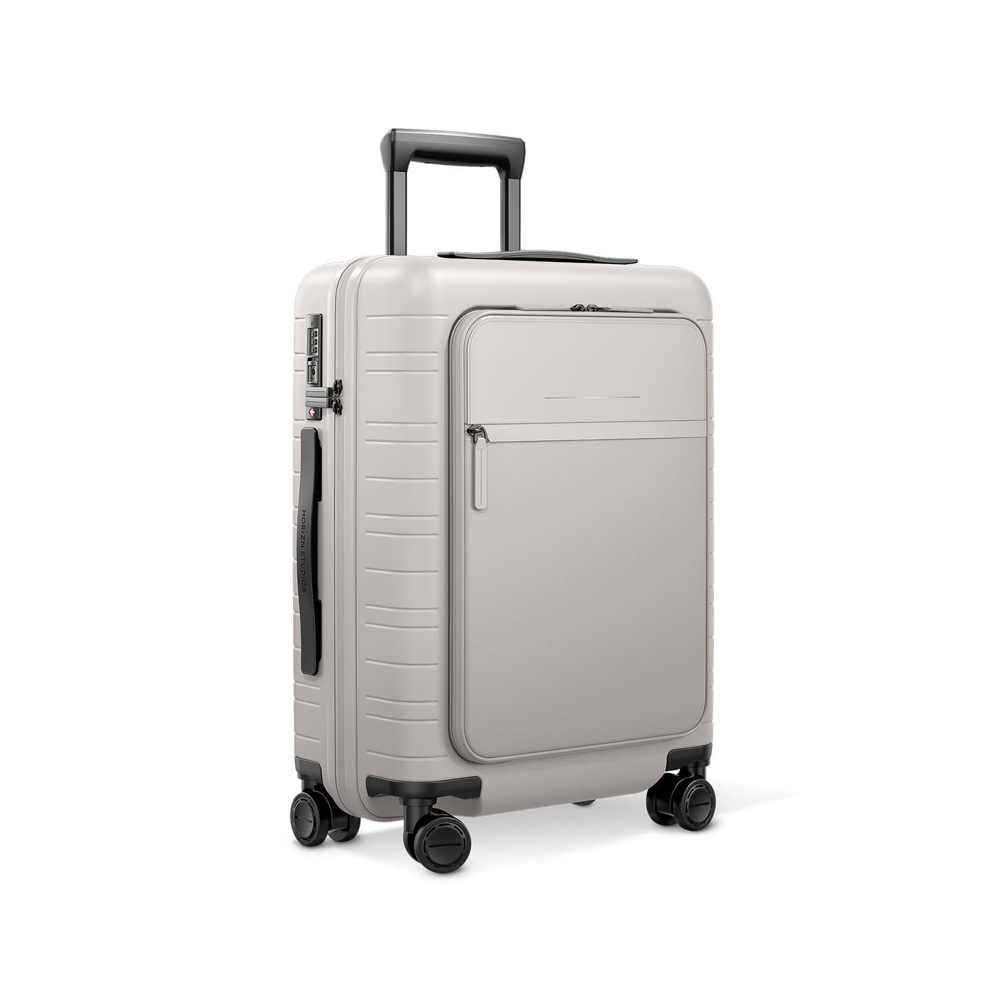 M5 / Sand Grey / Vegan Multi Shell / Cabin Size mit Fronttasche / Pro