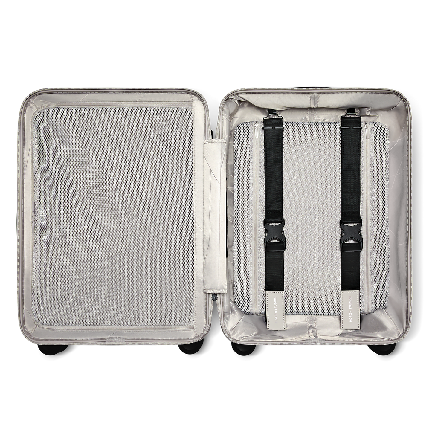 M5 / Sand Grey / Vegan Multi Shell / Cabin Size mit Fronttasche / Pro