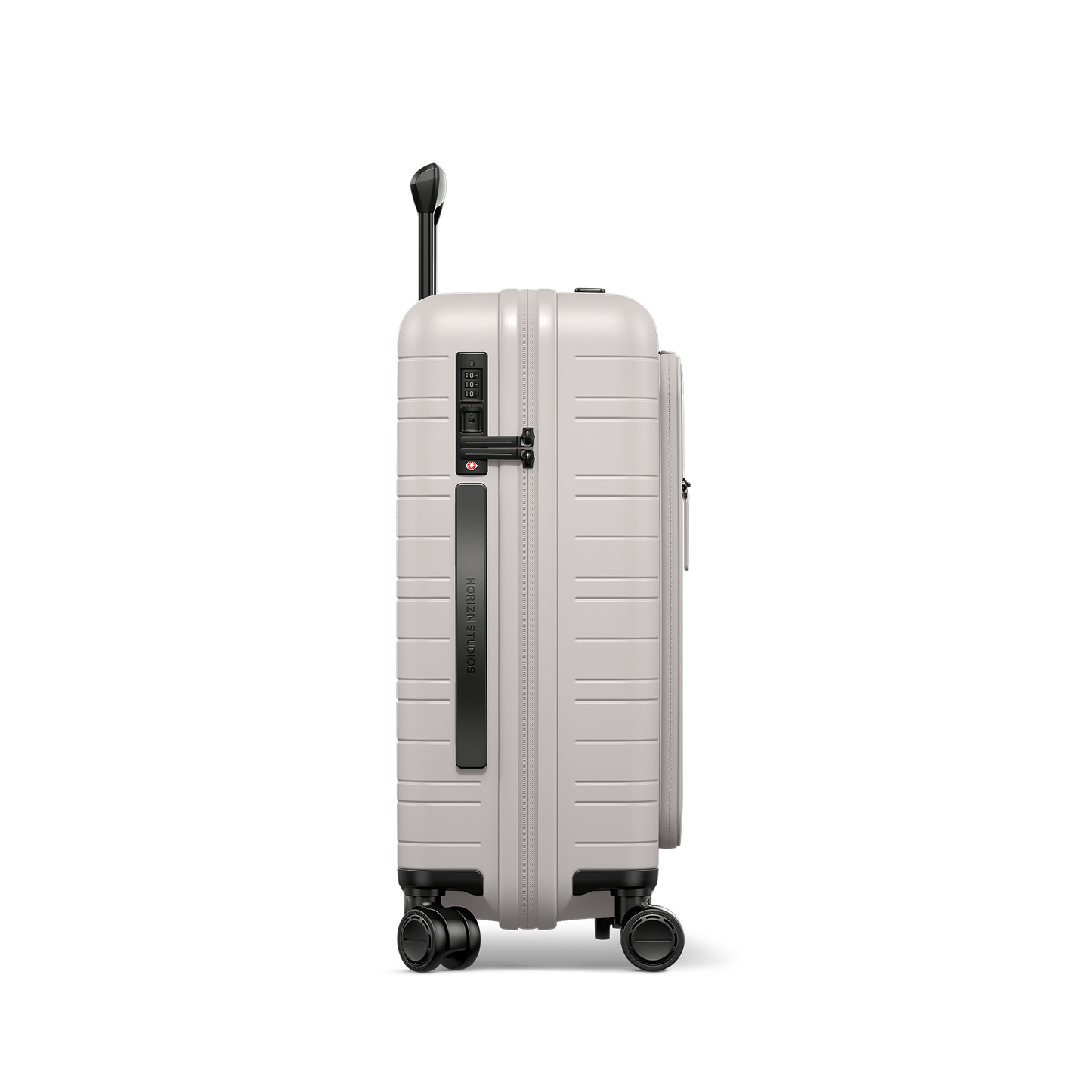 M5 / Sand Grey / Vegan Multi Shell / Cabin Size mit Fronttasche / Pro