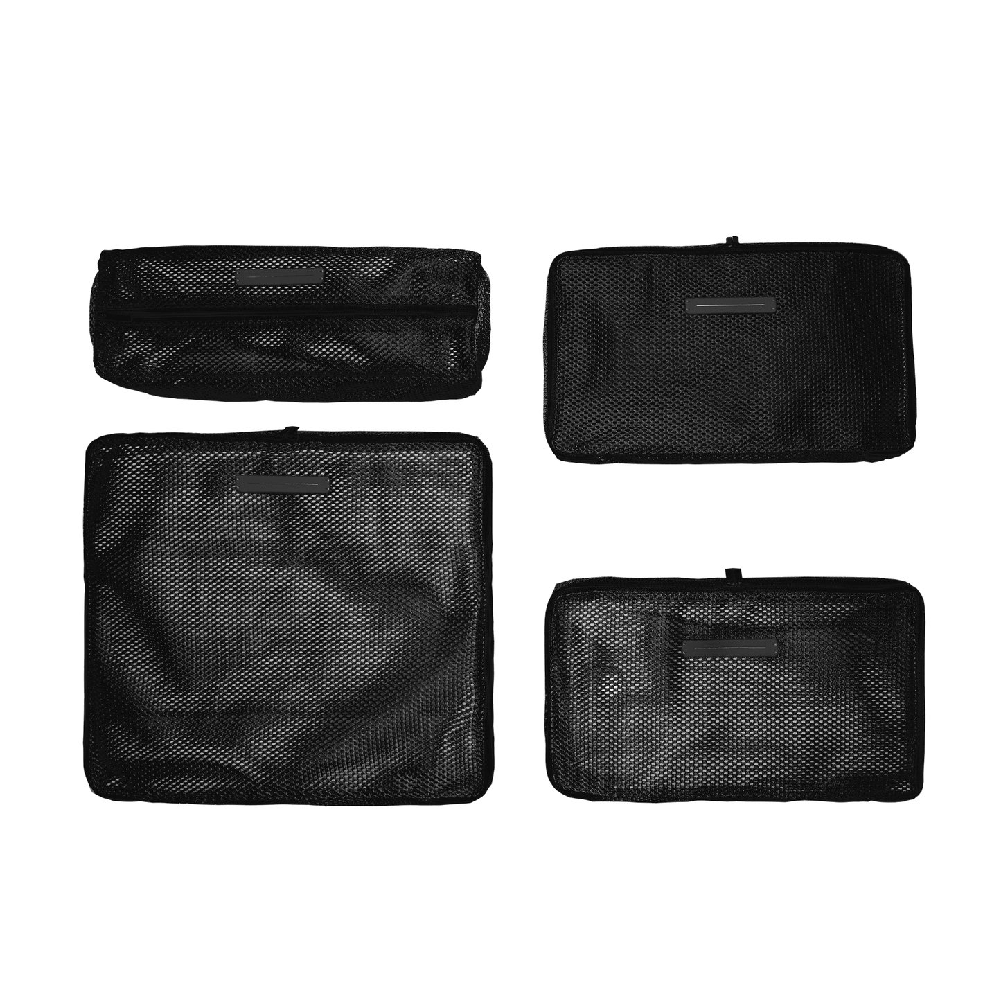 Packing Cubes / All Black / Polyester Lining