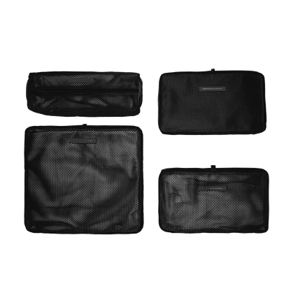 Packing Cubes / All Black / Polyester Lining