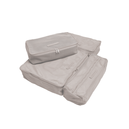 Packing Cubes / Sand Grey / Nylon Mesh