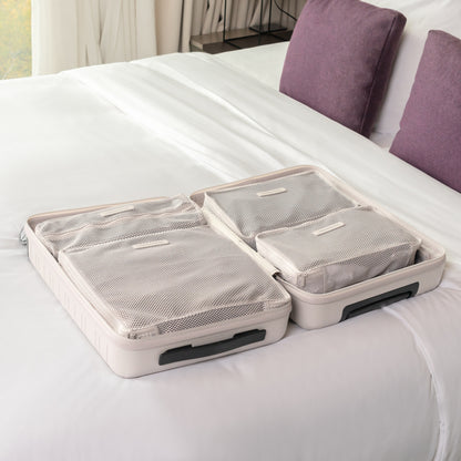 Packing Cubes / Sand Grey / Nylon Mesh
