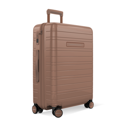 Koffer Glossy Braun - Hartschale Polycarbonat Leicht Robust - Horizn Studios