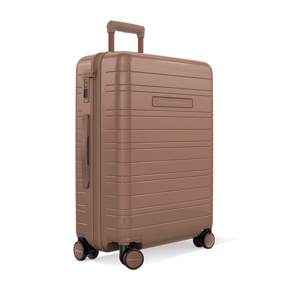 Koffer Glossy Braun - Hartschale Polycarbonat Leicht Robust - Horizn Studios