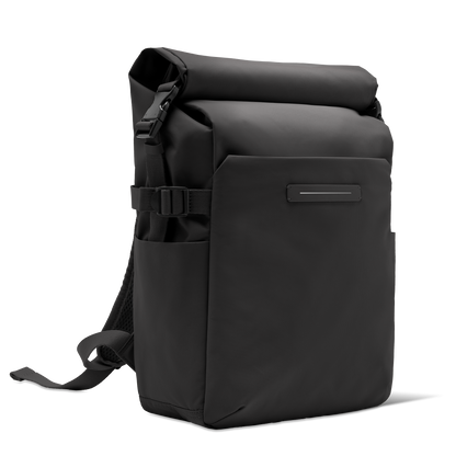 Shibuya Rolltop Rucksack Diagonale Ansicht - Wasserabweisend Vegan Ergonomisch - Horizn Studios