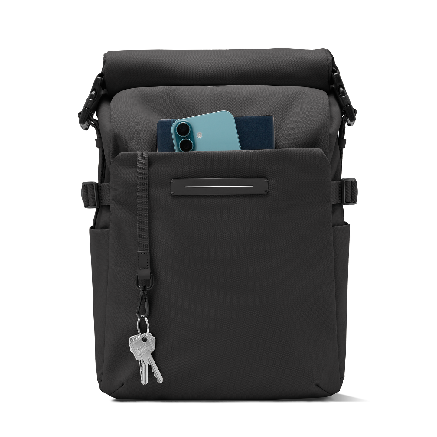 Shibuya Rolltop Rucksack Fronttasche - Wasserabweisend Vegan Ergonomisch - Horizn Studios