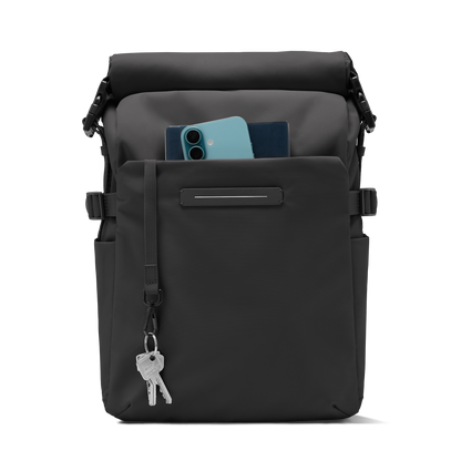 Shibuya Rolltop Rucksack Fronttasche - Wasserabweisend Vegan Ergonomisch - Horizn Studios