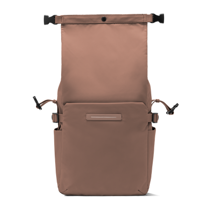 Shibuya Rolltop Rucksack Braun Erweitert - Wasserabweisend Vegan Ergonomisch - Horizn Studios