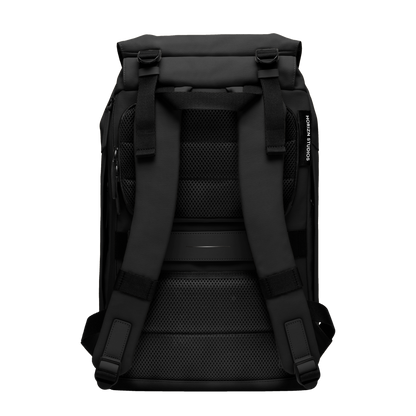 SoFo Backpack City / Black / Recycled Waxed Canvas