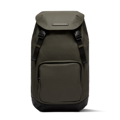 Sofo Rucksack City Darkolive Erweitert - Wasserabweisend Vegan Ergonomisch - Horizn Studios