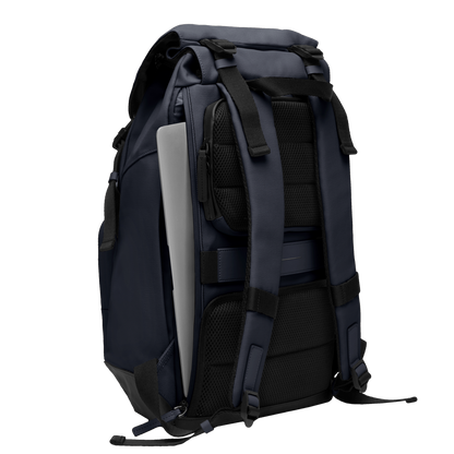SoFo Backpack City / Night Blue / Recycled Waxed Canvas