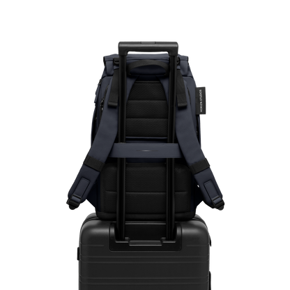 SoFo Backpack City / Night Blue / Recycled Waxed Canvas