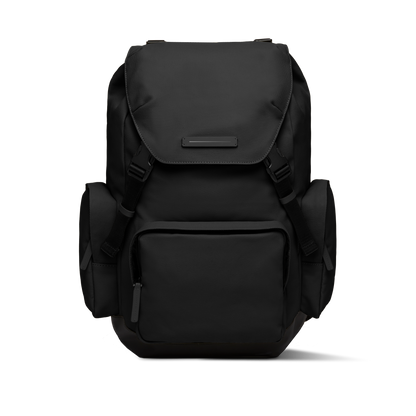 SoFo Backpack Travel / Black / Waxed Canvas