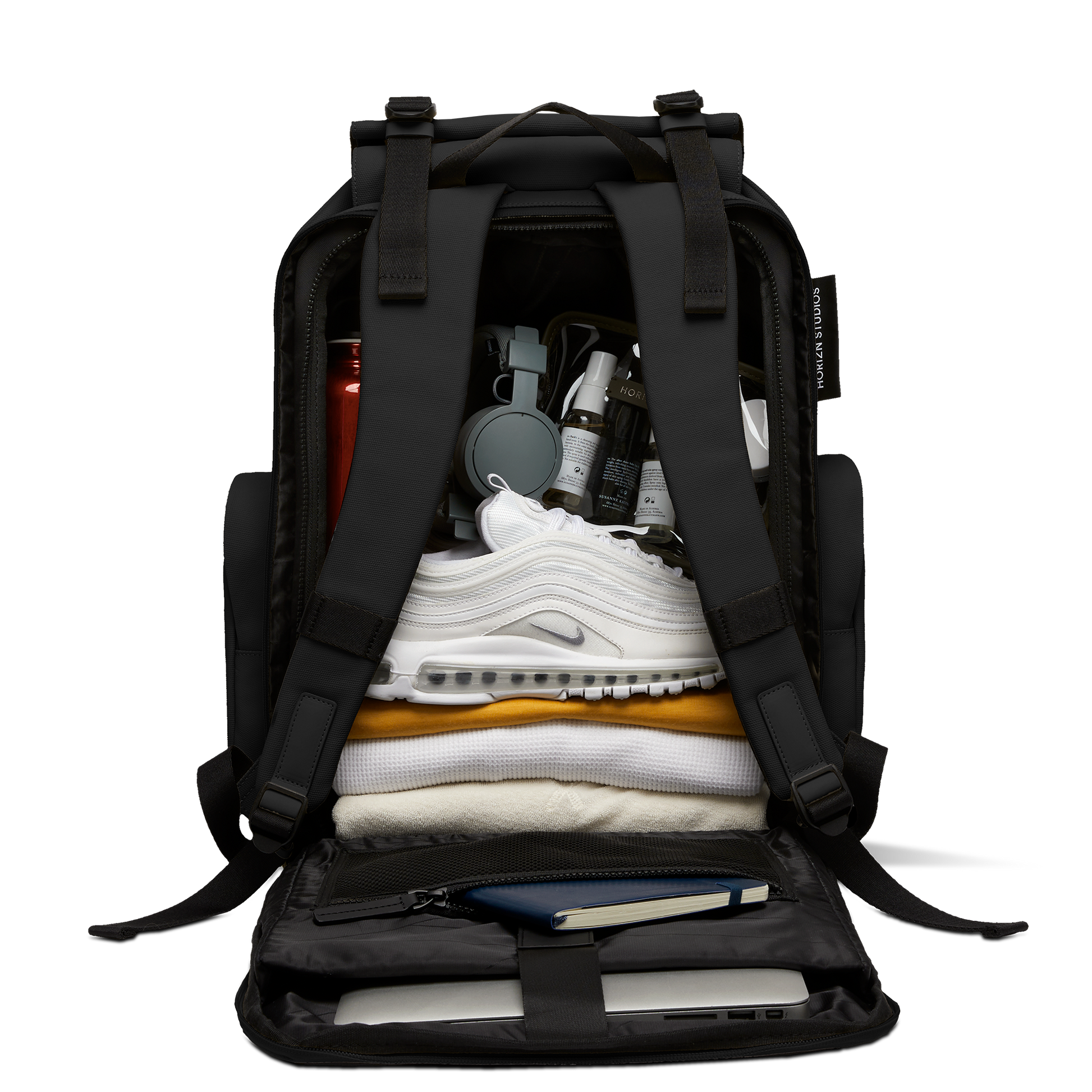 Sofo Rucksack Travel Packed - Wasserabweisend Vegan Ergonomisch - Horizn Studios