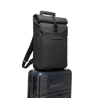 Sofo Rolltop Rucksack Rucksack Rucksack Vorderseite Trolley - Wasserabweisend Vegan Ergonomisch - Horizn Studios